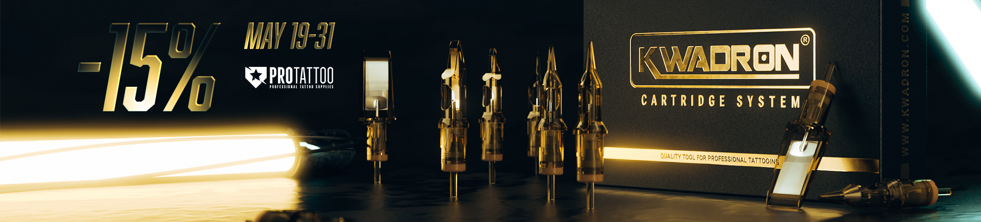 Kwadron cartridge promotion DE