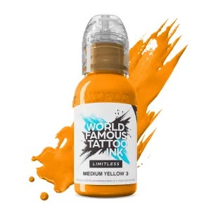 WORLD FAMOUS LIMITLESS - MEDIUM YELLOW 3