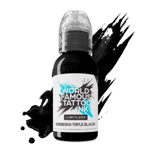 WORLD FAMOUS LIMITLESS - OBSIDIAN TRIPLE BLACK 30 ML