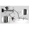BLACKLINE - LED WANDLAMPE FÜR STUDIO