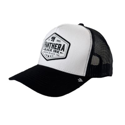 PANTHERA – SCHWARZ-WEISSE BASECAP