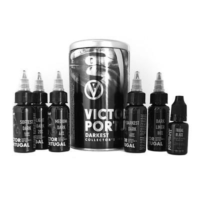 TATTOO FARBE RADIANT - VICTOR PORTUGAL DARKEST SET