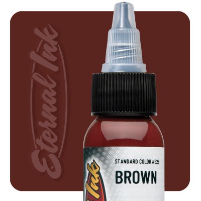 TATTOO FARBE ETERNAL - BROWN