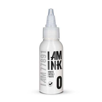 TATTOO FARBE I AM INK - WHITE RUTILE PASTE #0