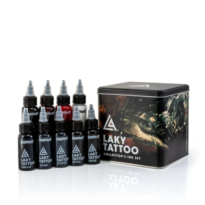 TATTOO FARBE RADIANT - LAKY SET