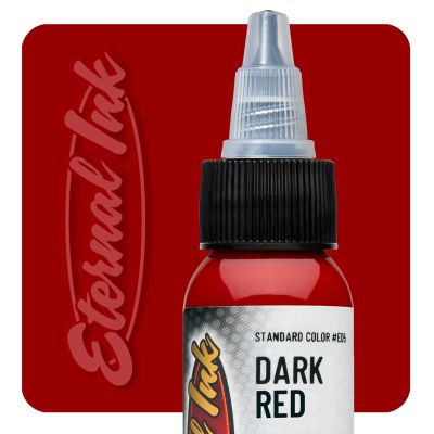 TATTOO FARBE ETERNAL - DARK RED