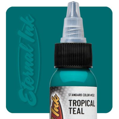 TATTOO FARBE ETERNAL - TROPICAL TEAL