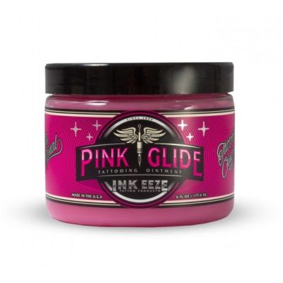 INK-EEZE - PINK TATTOO GLIDE-  Einzigartige Creme für Tätowieren