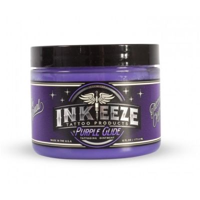 INK-EEZE - PURPLE TATTOO GLIDE-  Einzigartige Creme für Tätowieren