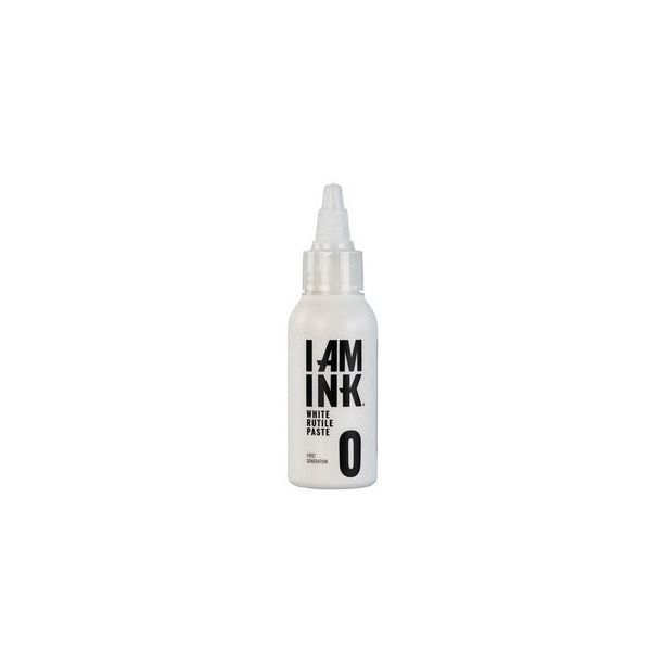 TATTOO FARBE I AM INK - WHITE RUTILE PASTE #0