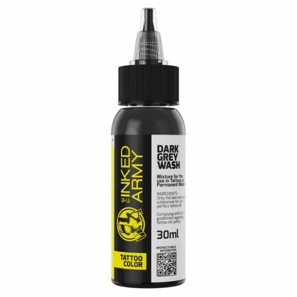 THE INKED ARMY - DARK GREY WASH