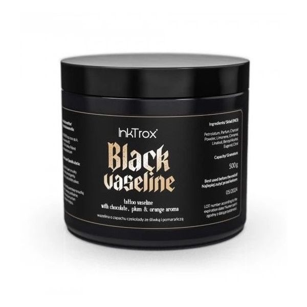 INKTROX - BLACK VASELINE Tattoo-Creme