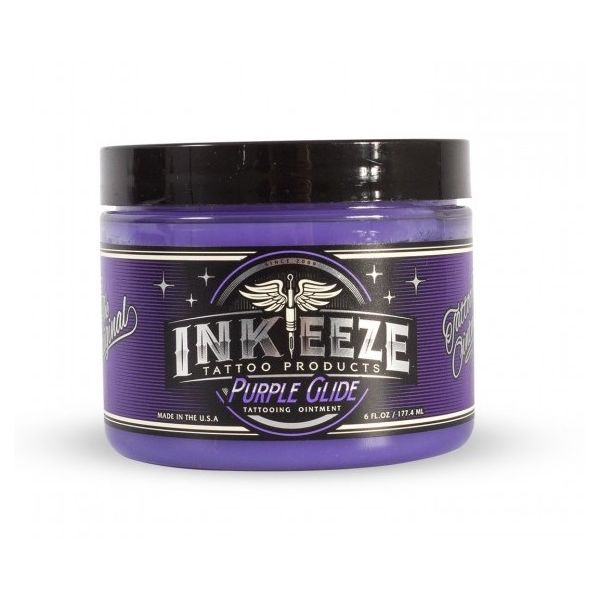 INK-EEZE - PURPLE TATTOO GLIDE : einzigartige Creme für Tätowierungen