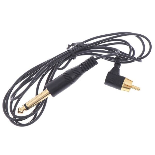 PRO TATTOO CORD RCA Tattoo Kabel: Qualitätskabel zum Anschluss einer Tattoo Maschine