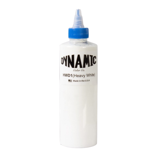 TATTOO FARBE DYNAMIC  HEAVY WHITE: Tattoo Tinte eines Weltherstellers