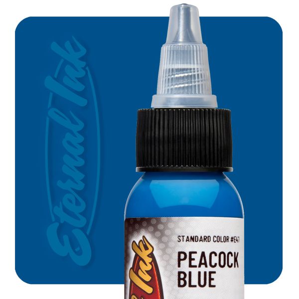 TATTOO FARBE ETERNAL - PEACOCK BLUE