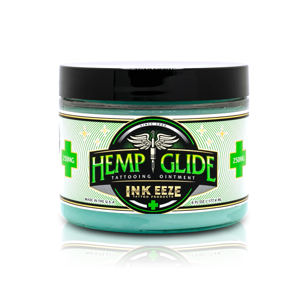 INK-EEZE - CBD HEMP TATTOO GLIDE - Einzigartige Creme für Tätowieren