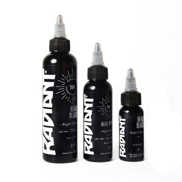 TATTOO FARBE RADIANT - REAL BLACK