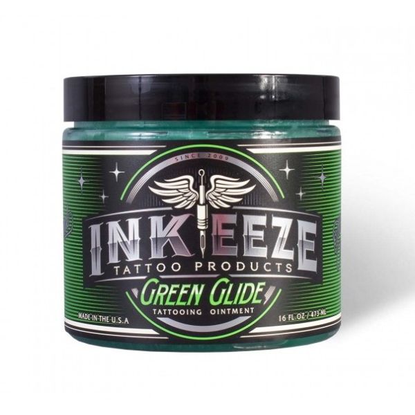 INK-EEZE - GREEN TATTOO GLIDE - Einzigartige Creme für Tätowieren