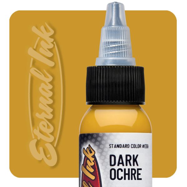 TATTOO FARBE ETERNAL - DARK OCHRE