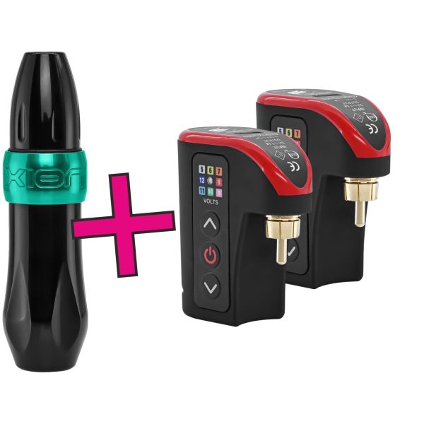SPEKTRA XION + LIGHTNING BOLT COMBO - tetovací strojček s batériou pre tetovací strojček