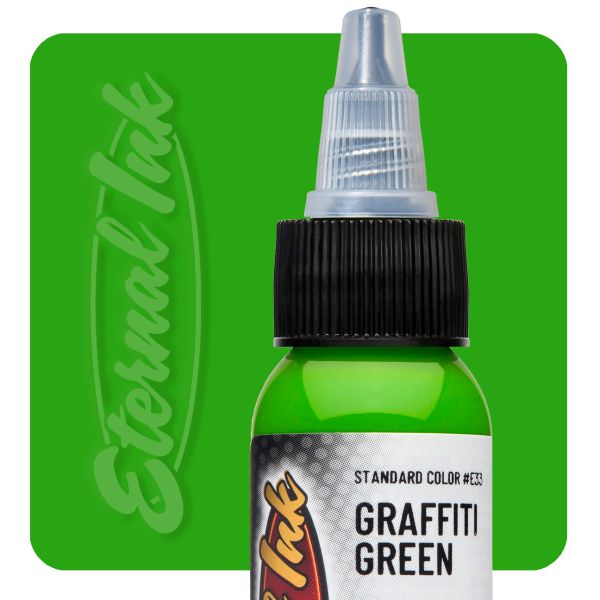 TATTOO FARBE ETERNAL - GRAFFITI GREEN