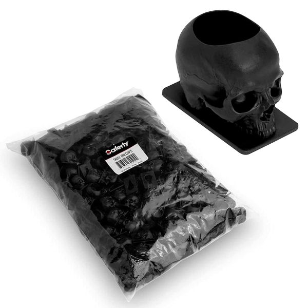 SAFERLY SKULL INK CUPS